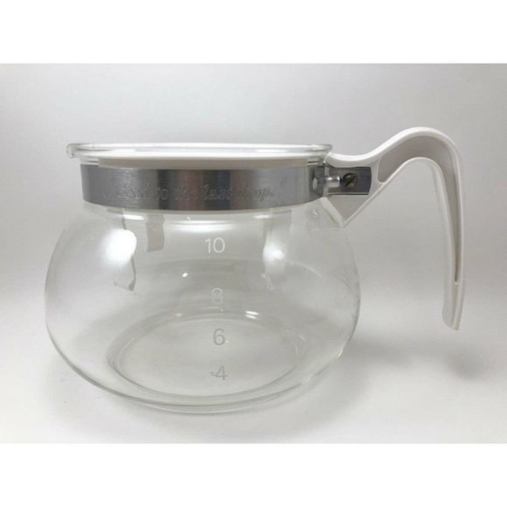 Vintage Pyrex Maxwell House Glass Coffee Pot 10 Cup Good to the Last Drop Carafe